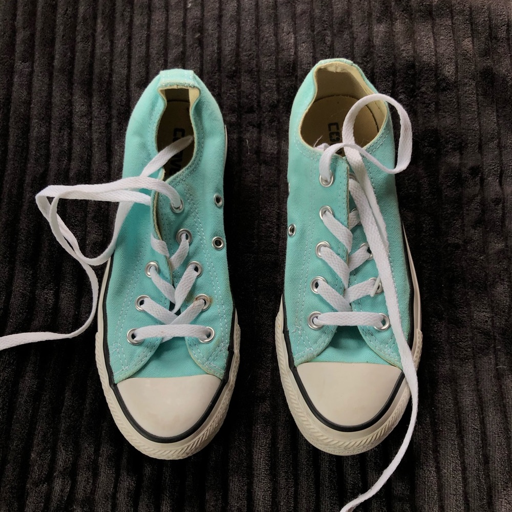 Teal Converse